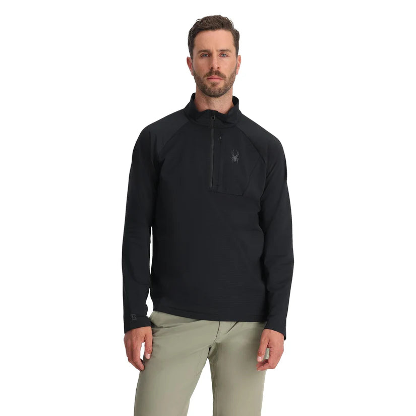 SPYDER GRIDWEB FLEECE 1/2 ZIP