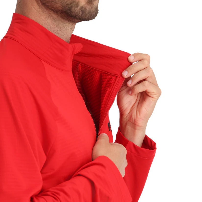 SPYDER GRIDWEB FLEECE 1/2 ZIP