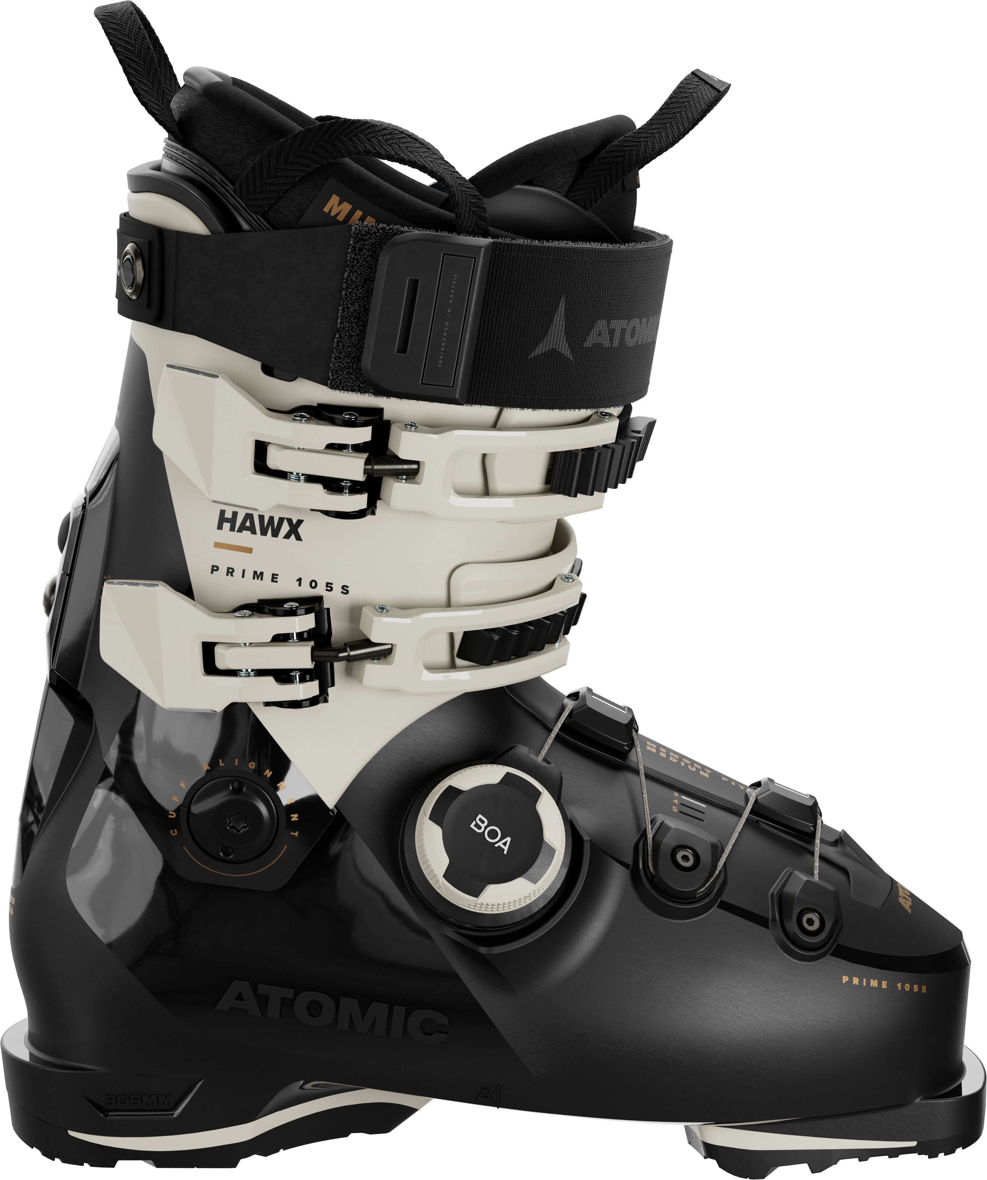 Atomic Hawx Prime 105W S BOA Black/ Stone