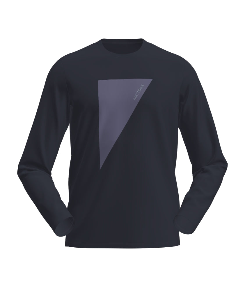 ARCTERYX Captive Arcpostrophe word LS Tee