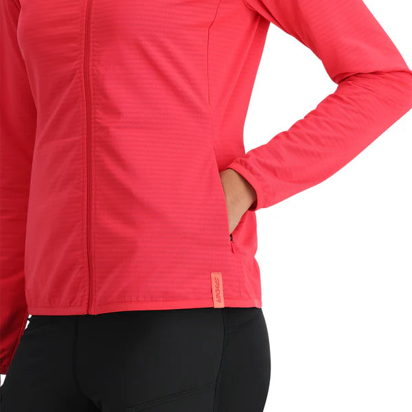 SPYDER GRIDWEB FLEECE HOODIE