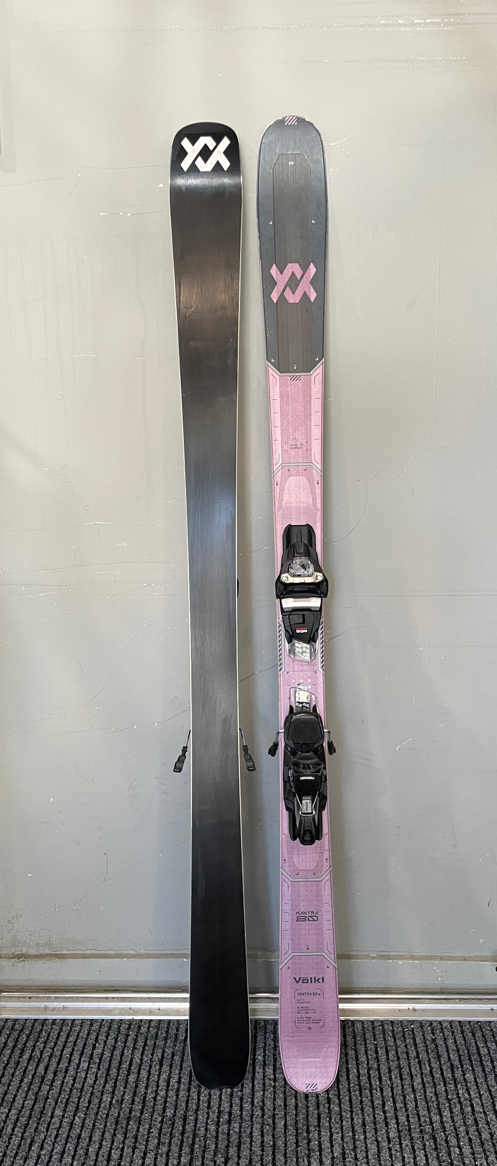 EX DEMO VOLKL MANTRA 80w 161 + Marker Squire Demo Binding