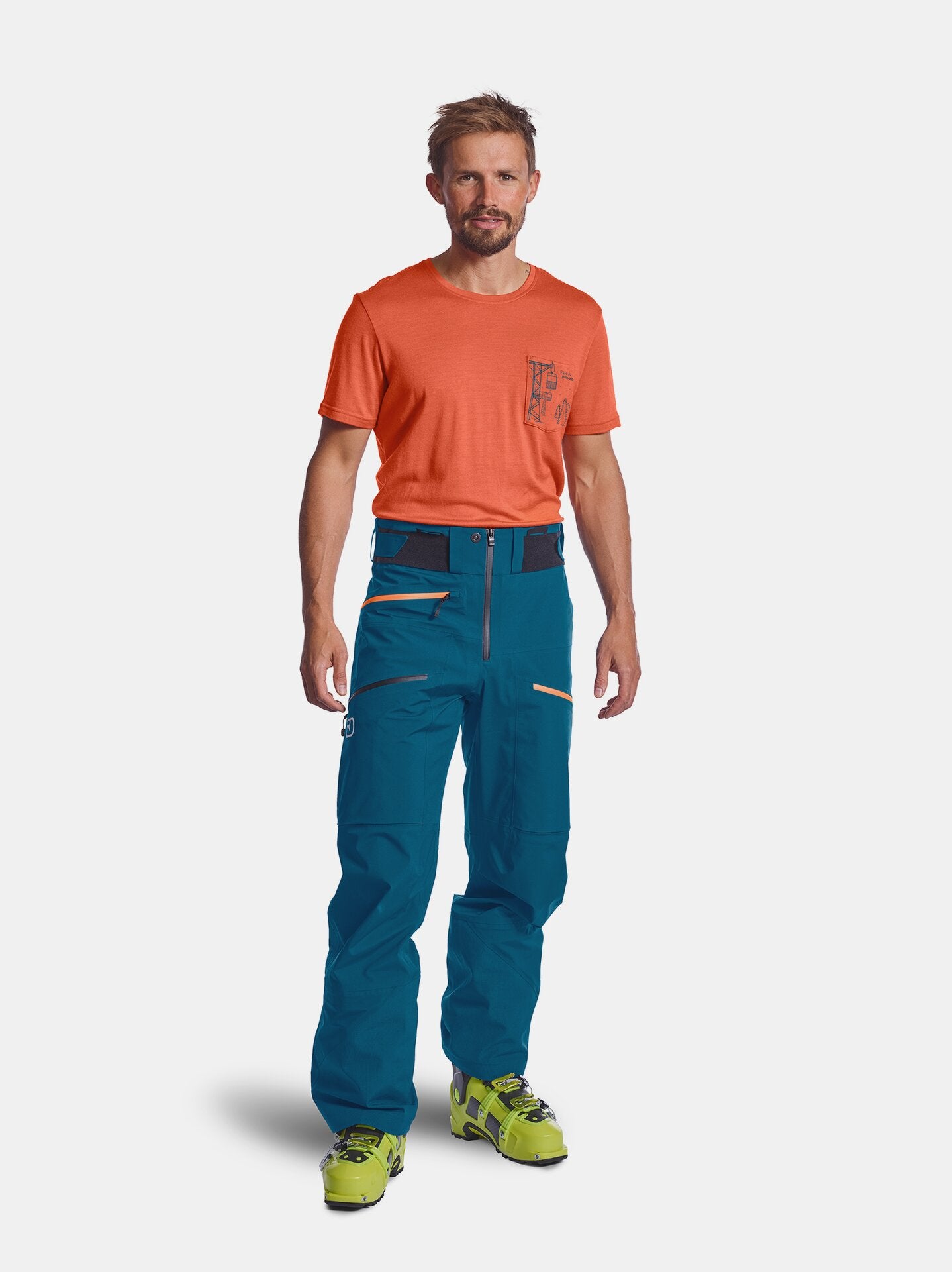 ORTOVOX 3L Deep Shell Pants M