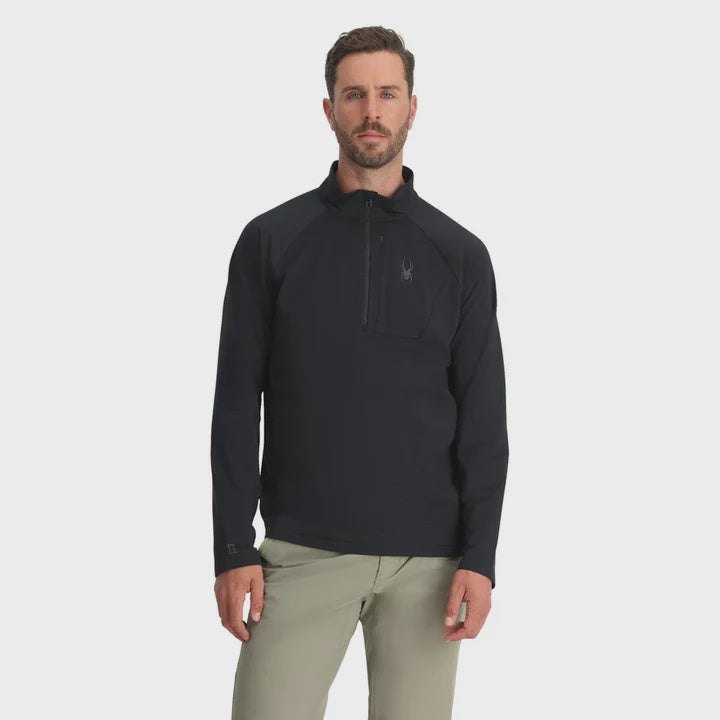 SPYDER GRIDWEB FLEECE 1/2 ZIP