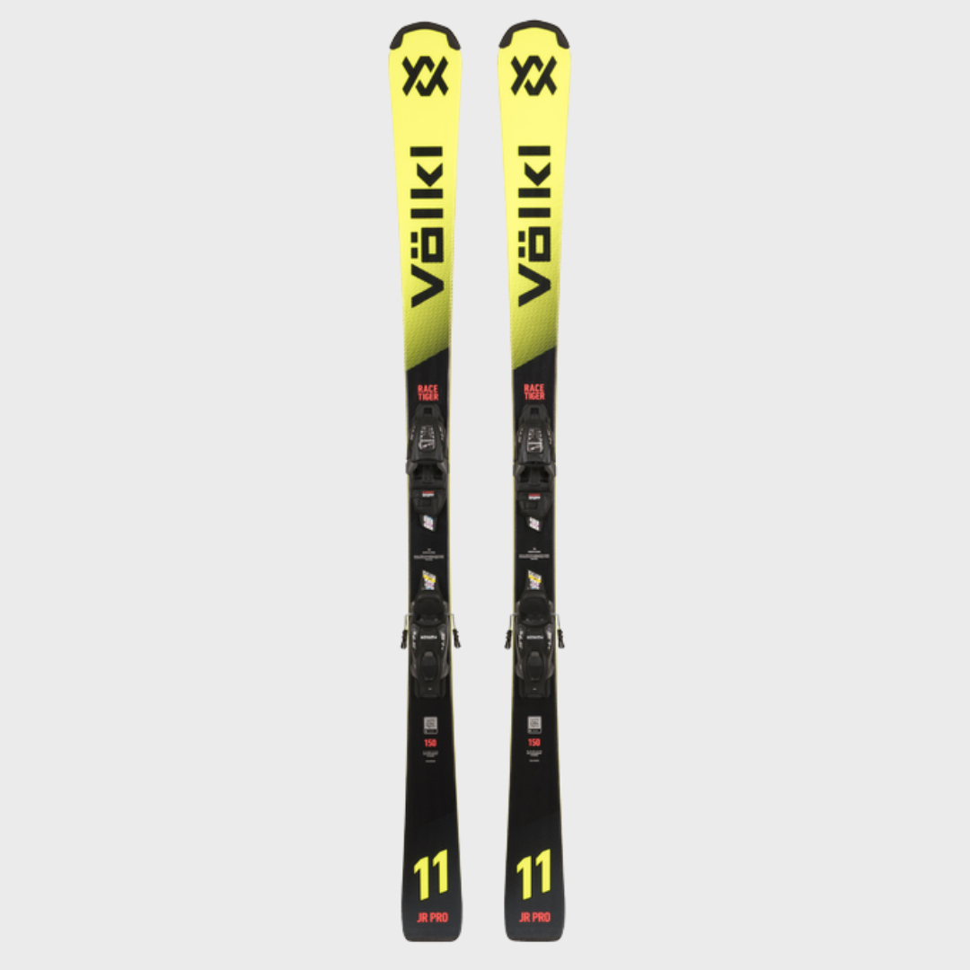 Volkl Racetiger Jr Pro + Marker 7.0 VMotion 2027