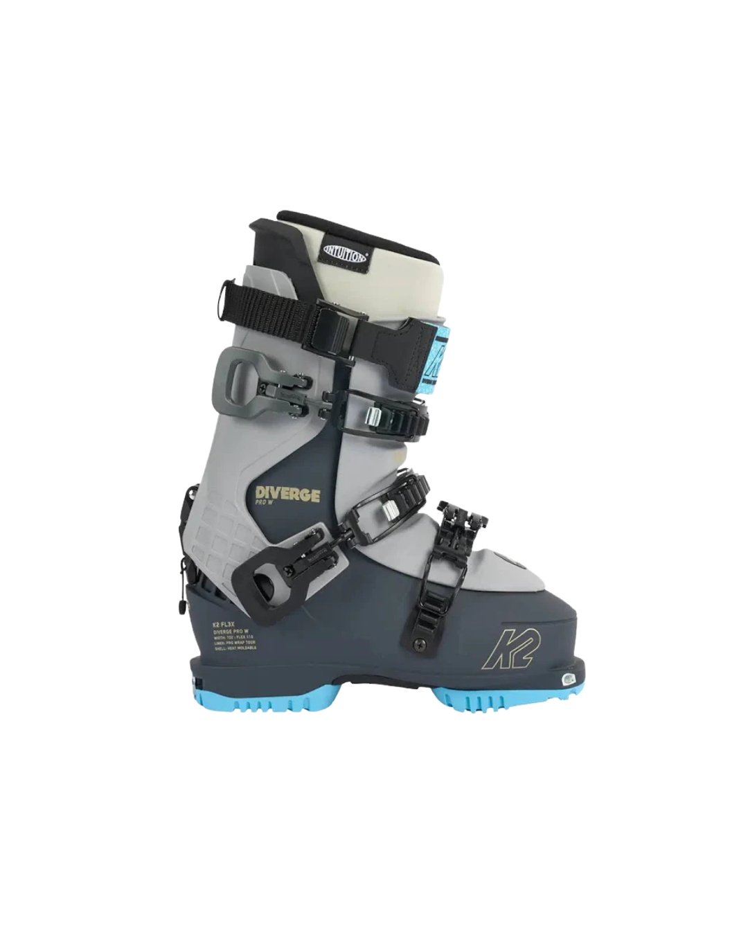 K2 Diverge Pro W Grey/Dark Grey/Blue