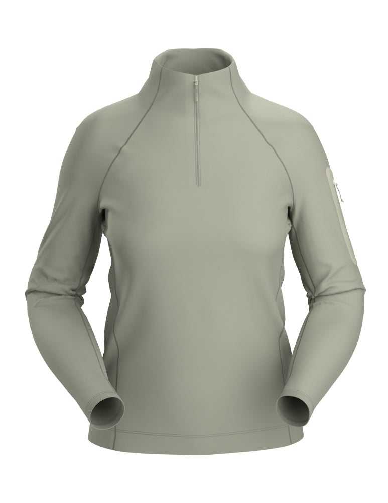 ARCTERYX RHO LT ZIP NECK WMS