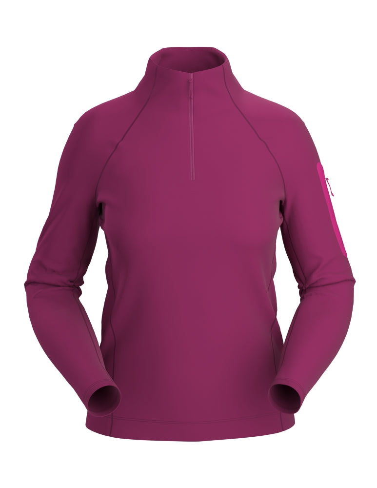 ARCTERYX RHO LT ZIP NECK WMS
