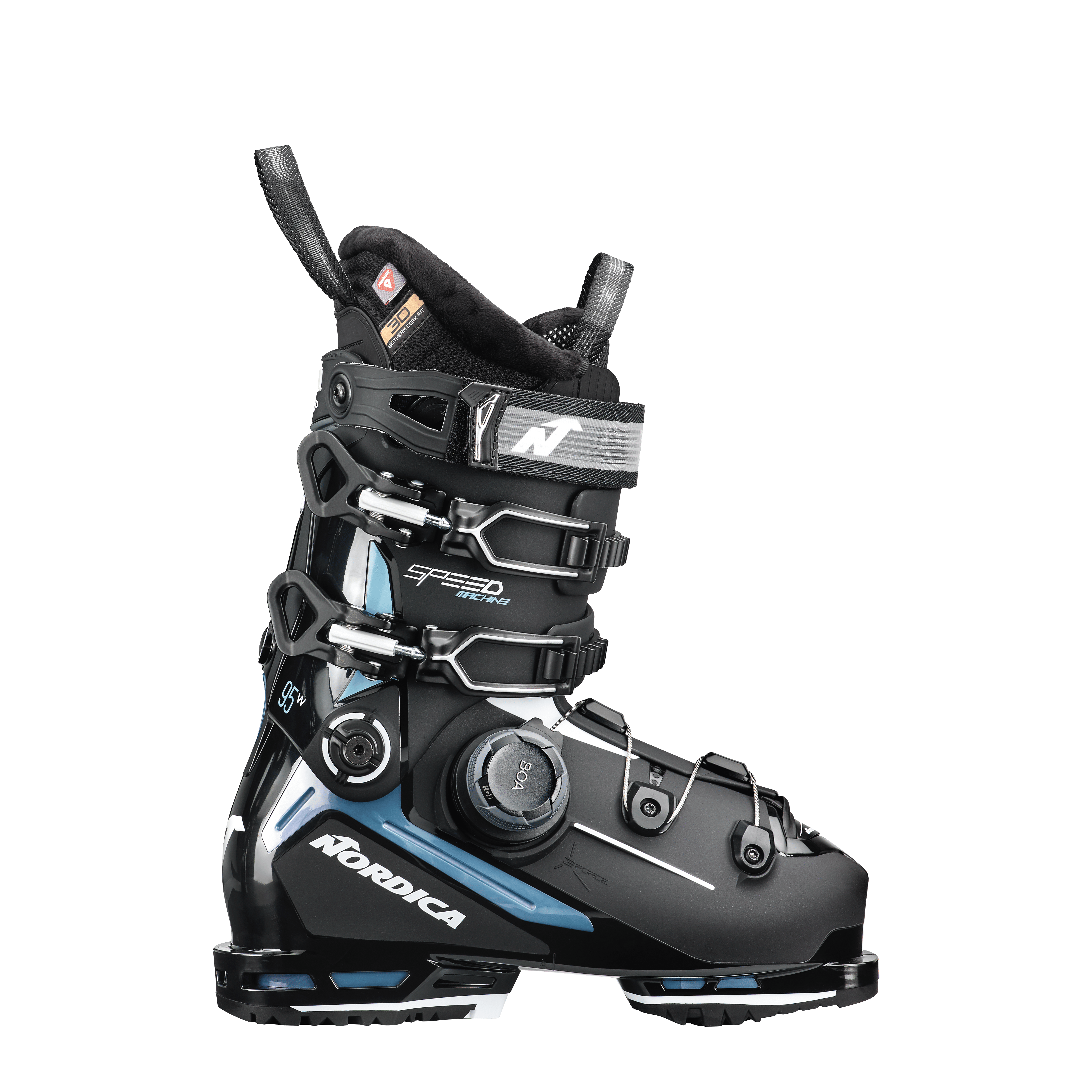 Nordica Speed Machine 3 95W BOA Black-Light Blue-White