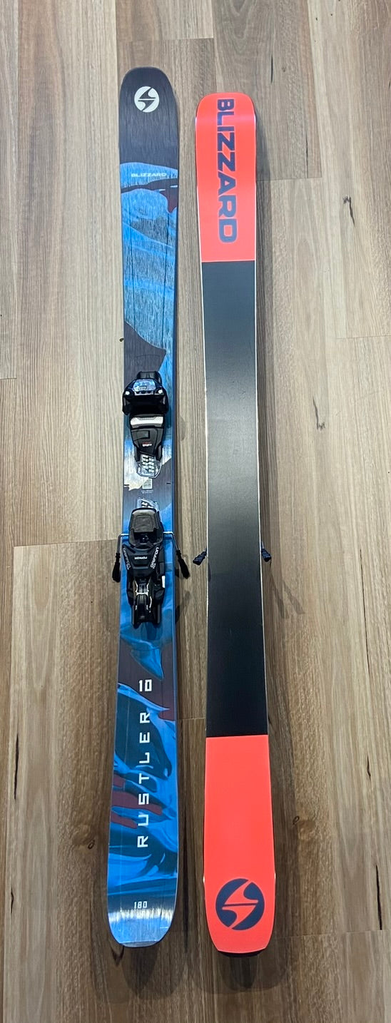 Blizzard Rustler 10 Freeski 2027 + Marker Griffon 13 TCX DEMO