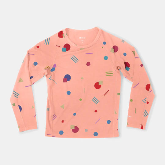 Le Bent Kids Confetti Midweight Raglan