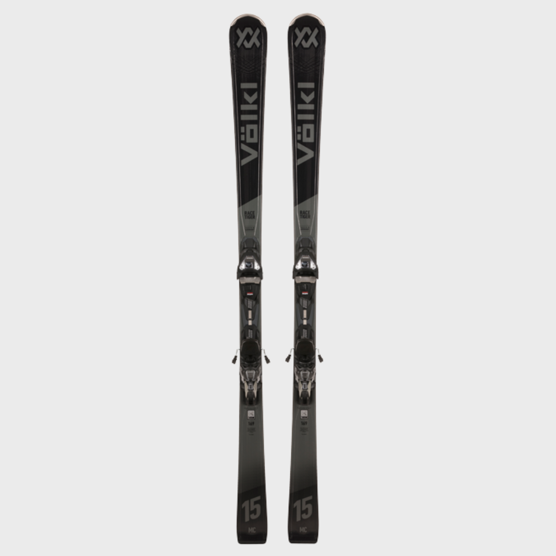 Volkl Racetiger MC Black + Marker VMotion 12 GW 2027